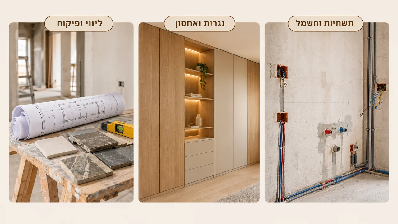 מהם מרכיבי התקציב של תכנון ועיצוב הבית?