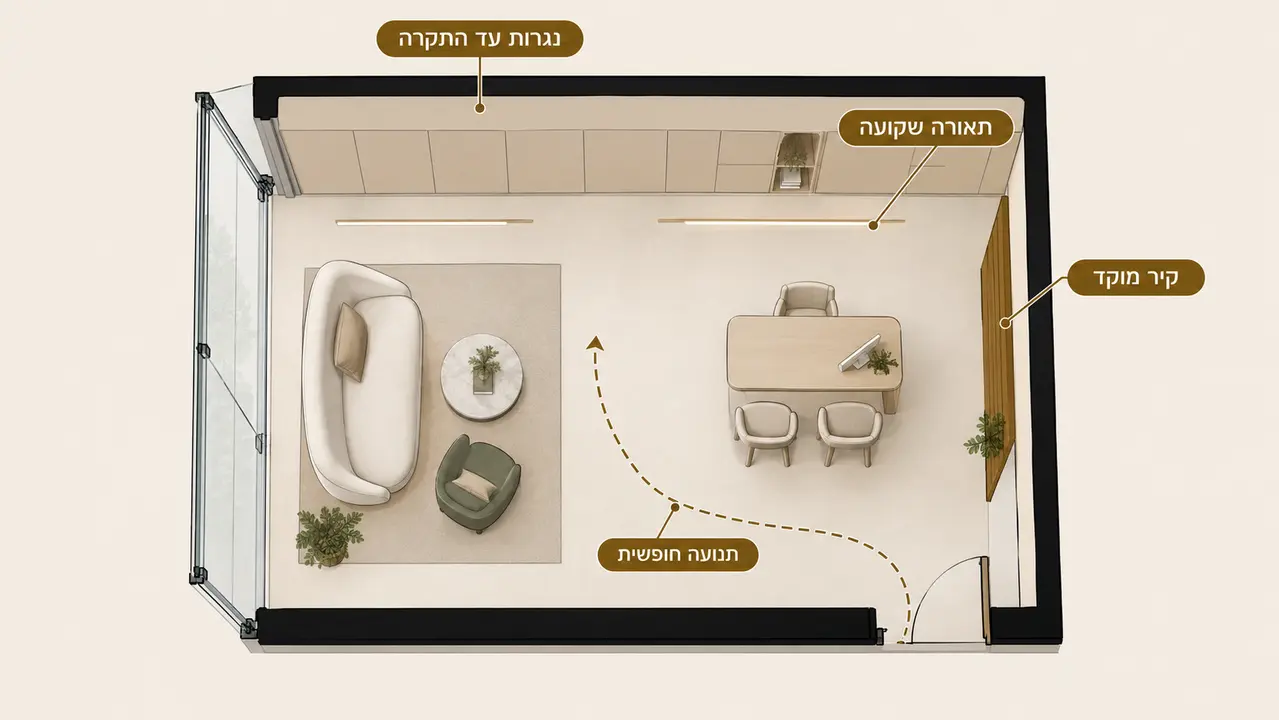 אילו פתרונות מתאימים לחלל עבודה או לקליניקה קטנה?